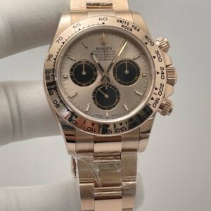 Rolex Daytona “126505” Full Rose Gold Sundust Dial Black Index