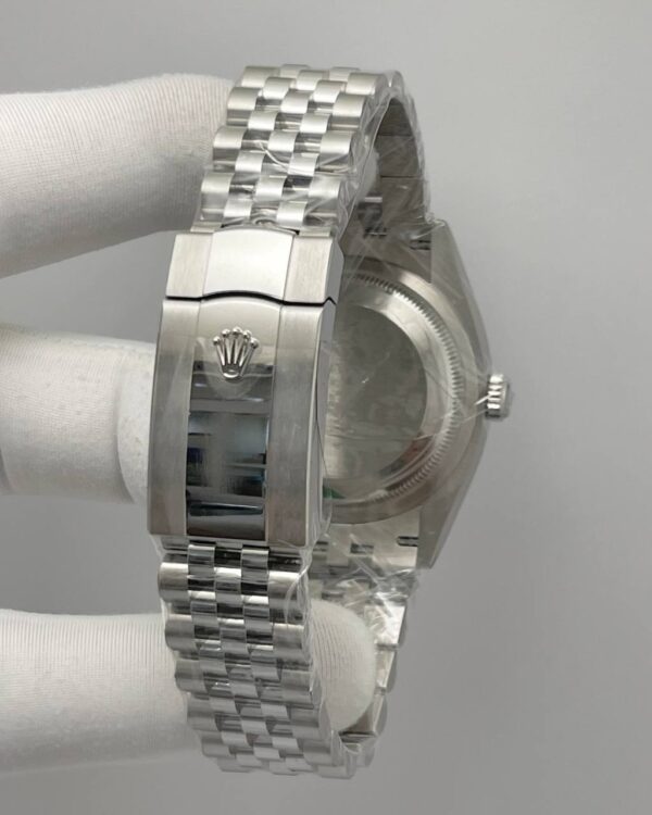 Rolex Datejust Blue Dial Diamond NumeralsJubilee Bracelet - Image 2