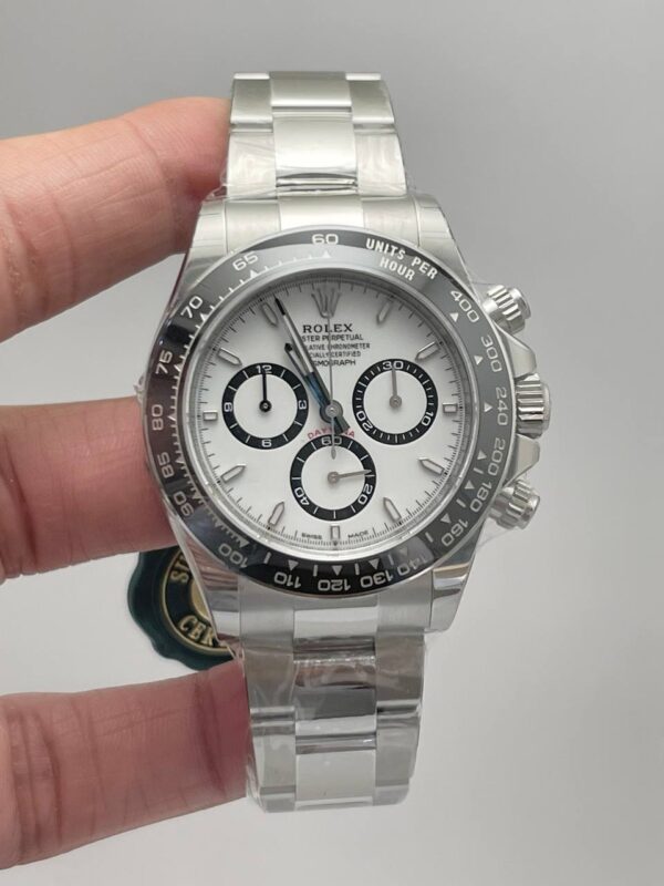 Rolex Daytona 126500 Panda Dial Ceramic Bezel Stainless Steel