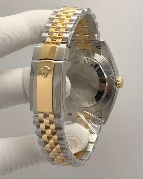 Rolex Datejust II Twotone Wimbledon Dial Yellow Gold & Jubilee Bracelet - Image 2