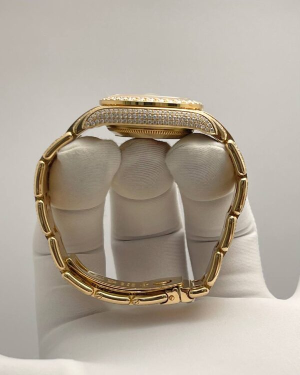 Rolex Lady Pearlmaster Datejust Yellow Gold “Icedout Diamond Sunshine Edition” - Image 2