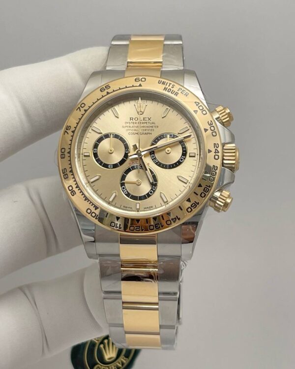 Rolex Daytona 126503 Twotone Champagne Dial Yellow Gold