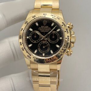 Rolex Daytona 116508 Black Dial Yellow Gold