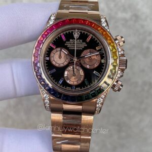Rolex Daytona 116505 Rose Gold Upgrade “Rainbow Edition” from UAE
