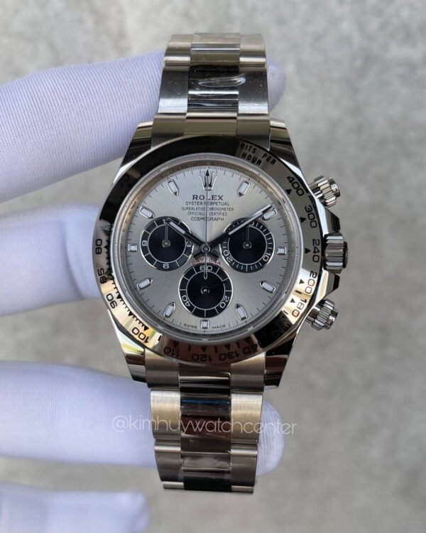 Rolex Daytona 116509 White Gold Grey Panda Dial
