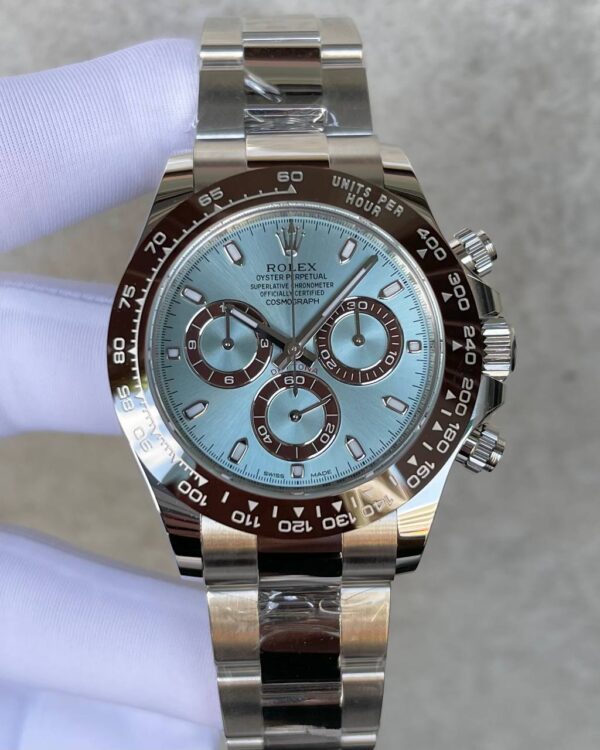 Rolex Daytona 1165006 Ice Blue Dial Platinum