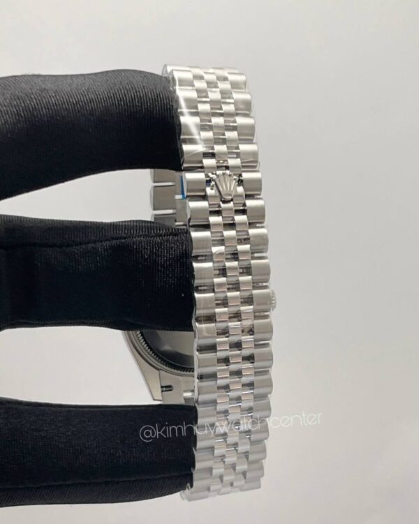 Rolex Datejust Pink Dial VI Diamonds Romans Numerals Jubilee Bracelet - Image 2