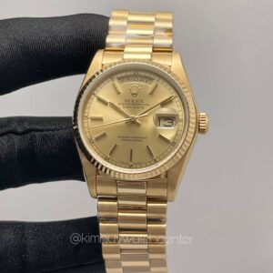 Rolex Day-Date President Yellow Gold Champagne Dial