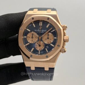 Audemars Piguet Royal Oak Chronograph 26331OR Blue Dial Rose Gold