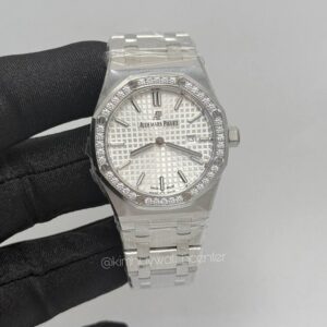 Audemars Piguet Royal Oak 67651ST White Dial