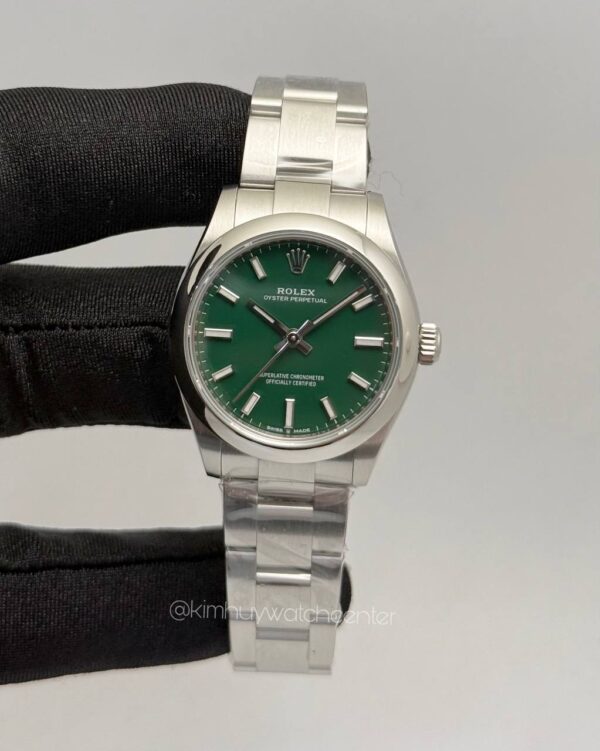 Rolex Oyster Perpetual Green Dial