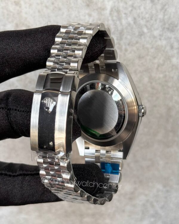 Rolex Datejust II Olive Green Dial Fluted White - Image 2