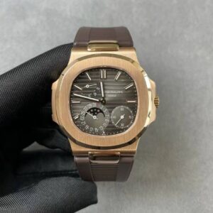 Patek Philippe Nautilus 57121R Sunburst Brown Dial