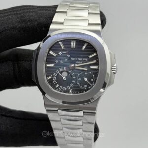 Patek Philippe (57121A) Nautilus Annual Calendar Moonphase Blue Dial