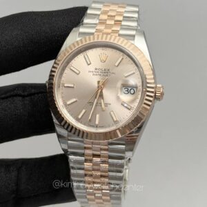 Rolex Datejust (126331) Sundust Dial Twotone Rose Gold