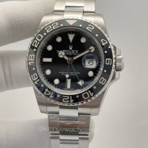 Rolex GMT-Master II (116710LN) Black Ceramic Bezel Oyster Bracelet Stainless Steel 40MM Automatic