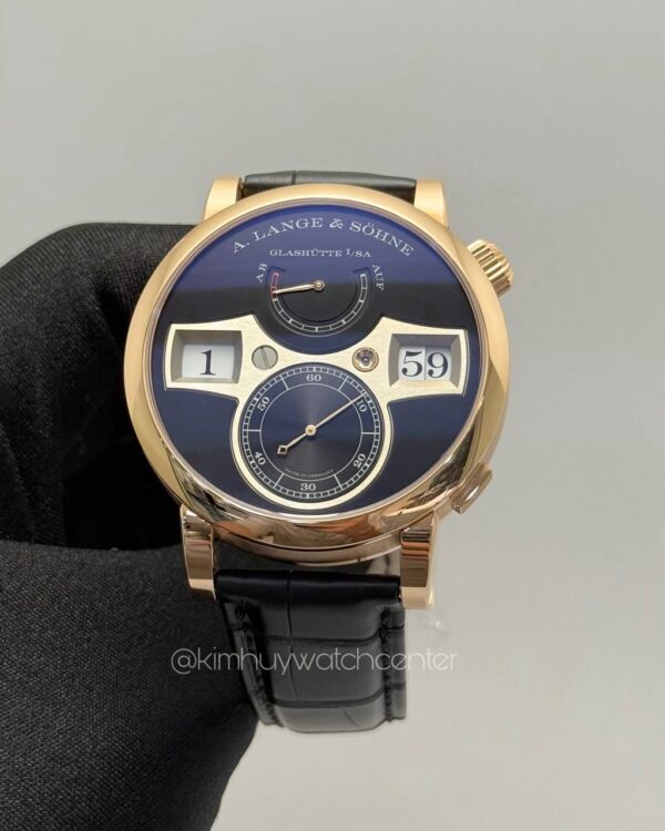 A. Lange & Söhne Zeitwerk (142.031) Rose Gold Leather Strap