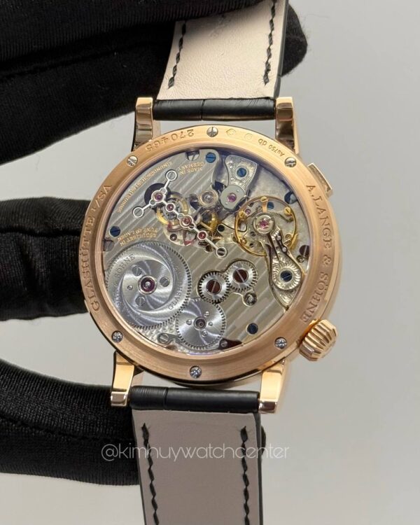 A. Lange & Söhne Zeitwerk (142.031) Rose Gold Leather Strap - Image 3