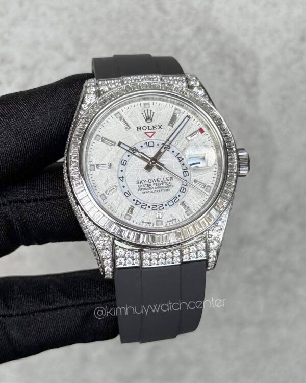 Rolex Sky-Dweller Oysterflex “Meteorite Edition” Stainless Steel
