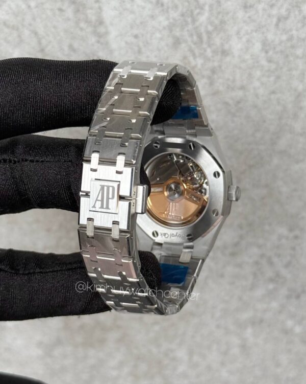 AP Royal Oak (77451ST) Ice Blue Dial Diamonds Bezel - Image 2