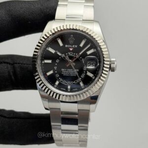 Rolex Sky-Dweller (326934) Black Dial White Gold Bezel