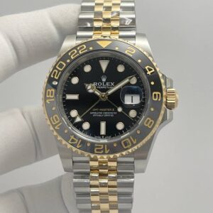 Rolex GMT-Master II Twotone Ceramic Bezel Yellow Gold