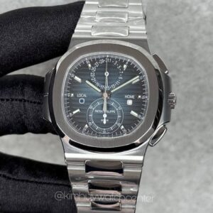 Patek Philippe Nautilus 59901A Travel Time Chronograph Blue Dial