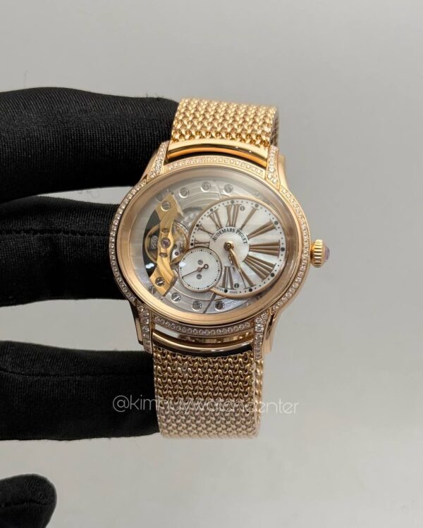 Audemars Piguet Millenary Lady (77247OR) Full Rose Gold Diamonds