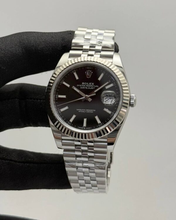 Rolex Datejust II (126334) Black Dial Fluted White Gold Bezel