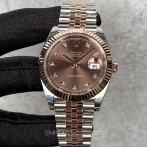 Rolex Datejust (126331) Chocolate Diamonds Numerals Dial