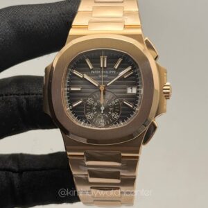 Patek Philippe Nautilus (59801R) Full Rose Gold Black Dial