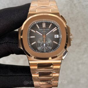 Patek Philippe Nautilus (59801R) Full Rose Gold Black Dial