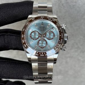 Rolex Daytona (126506) Ice Blue Dial & Baguette Diamonds
