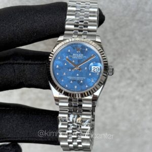 Rolex Datejust (278274) Blue Floral Diamonds Dial