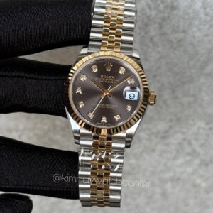 Rolex Datejust (278273) Dark Grey Diamonds Numerals Dial